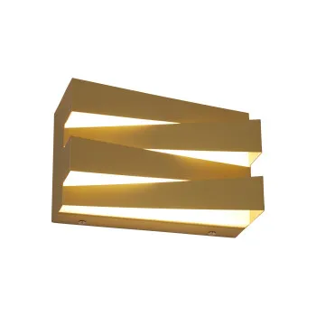 Searchlight Section sárgaréz LED fali lámpa (SL-86410GO) LED 1 izzós IP20