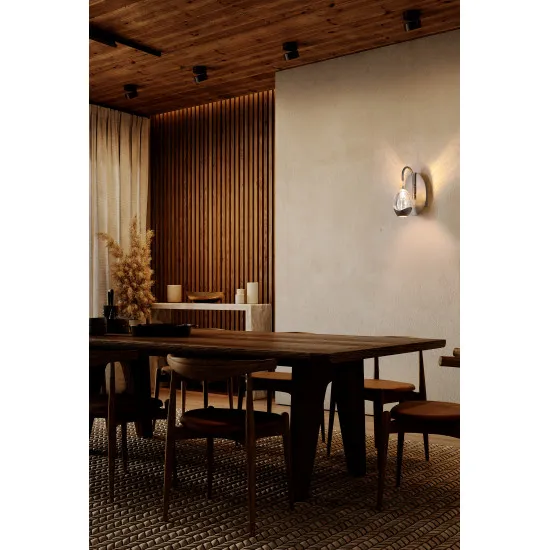 Searchlight Seeds kávébarna LED falikar (SL-11142-1LT) LED 1 izzós IP20