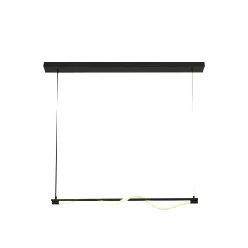 Searchlight Serpent fekete-fehér LED függesztett lámpa (SL-57211BK) LED 1 izzós IP20