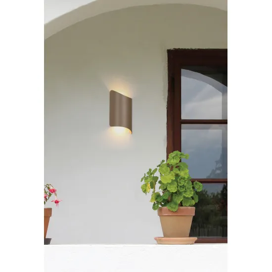 Searchlight Shard arany LED kültéri falikar (SL-39350GO) LED 2 izzós IP65