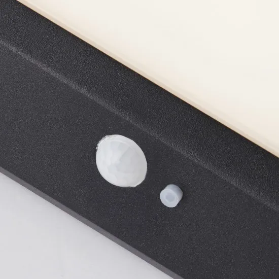 Searchlight Solar fekete napelemes LED kültéri fali lámpa (SL-67418BK) LED 1 izzós IP54