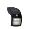 Searchlight Solar fekete napelemes LED kültéri fali lámpa (SL-67420BK-PIR) LED 1 izzós IP44