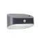 Searchlight Solar fekete napelemes LED kültéri fali lámpa (SL-67421BK-PIR) LED 1 izzós IP44