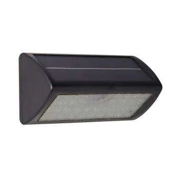 Searchlight Solar fekete napelemes LED kültéri fali lámpa (SL-67422BK-PIR) LED 1 izzós IP44