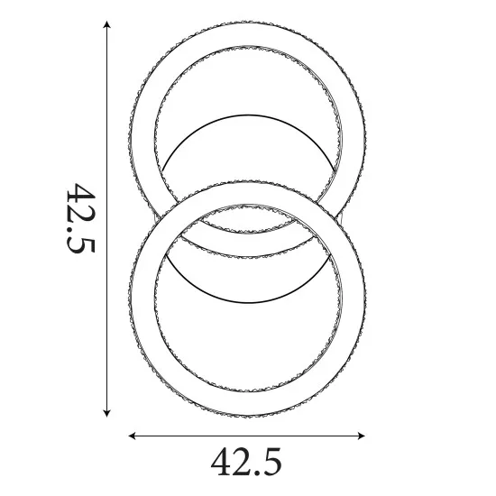 Searchlight Specs pezsgő LED mennyezeti lámpa (SL-37122CP) LED 1 izzós IP20