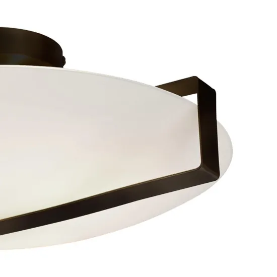 Searchlight Sundial fekete mennyezeti lámpa (SL-73990-3BK) E27 3 izzós IP20