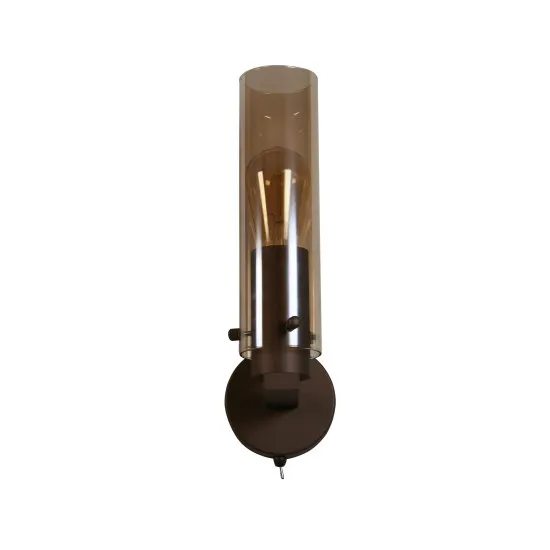 Searchlight Sweden II mokka-borostyán falikar (SL-88920-1MO) E27 1 izzós IP20