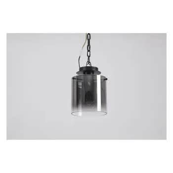 Searchlight Sweden fekete-füstszínű mennyezeti lámpa (SL-88911-1BK) E27 1 izzós IP20