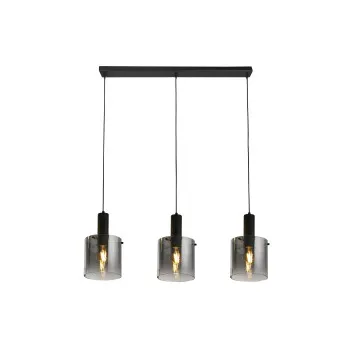 Searchlight Sweden fekete függesztett lámpa (SL-88912-3BK) E27 3 izzós IP20