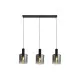 Searchlight Sweden fekete függesztett lámpa (SL-88912-3BK) E27 3 izzós IP20
