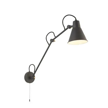 Searchlight Swing Arm szürke falikar (SL-7403GY) E27 1 izzós IP20