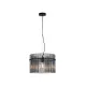 Searchlight Swizzle fekete-füstszínű függesztett lámpa (SL-55621SM) E27 1 izzós IP20