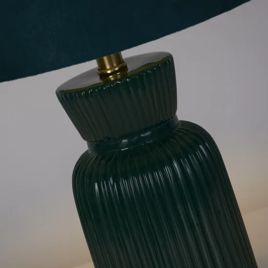 Searchlight Tia zöld-kék asztali lámpa (SL-66033EM) E14 1 izzós IP20