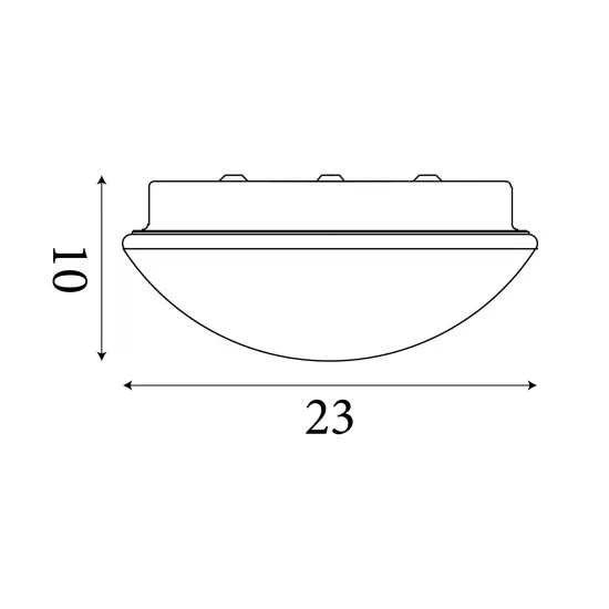 Searchlight Tokyo fehér mennyezeti lámpa (SL-1910-23) E27 1 izzós IP44