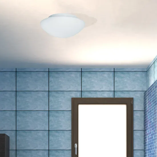 Searchlight Tokyo fehér mennyezeti lámpa (SL-1910-23) E27 1 izzós IP44