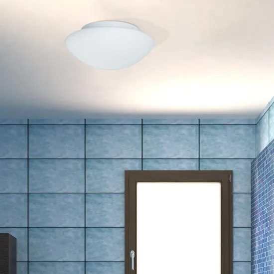 Searchlight Tokyo fehér mennyezeti lámpa (SL-1910-28) E27 2 izzós IP44