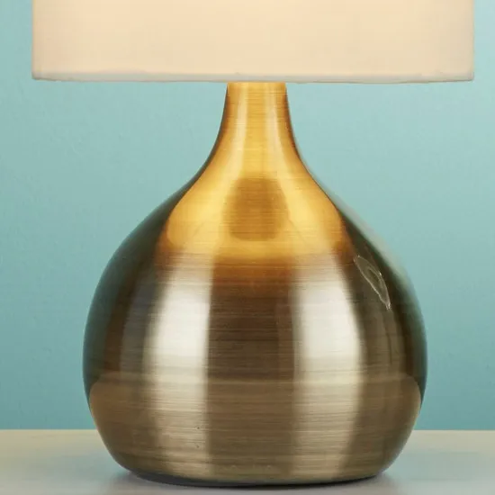 Searchlight Touch sárgaréz asztali lámpa (SL-3923AB) E14 1 izzós IP20