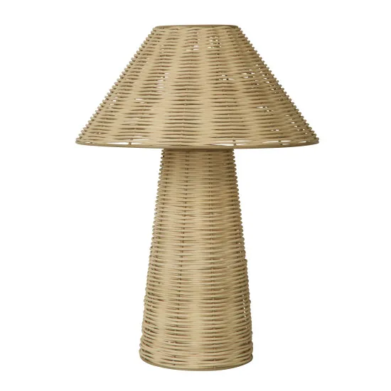 Searchlight Tulum natúr asztali lámpa (SL-83520) E27 1 izzós IP20