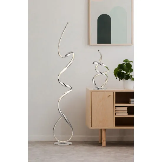 Searchlight Twirls króm LED állólámpa (SL-9219CC) LED 1 izzós IP20