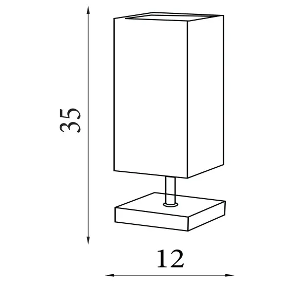 Searchlight Valley ezüst-szürke asztali lámpa (SL-60424SS) E14 1 izzós IP20