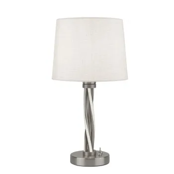 Searchlight Vegas ezüst LED asztali lámpa (SL-7564SS) E27+LED 1 izzós IP20