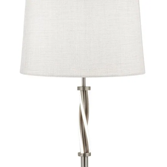 Searchlight Vegas ezüst LED állólámpa (SL-7565SS) E27+LED 1 izzós IP20