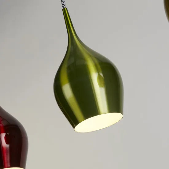 Searchlight Vibrant színes függesztett lámpa (SL-6463-3) E14 3 izzós IP20