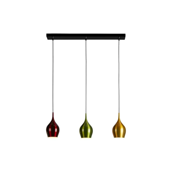 Searchlight Vibrant színes függesztett lámpa (SL-6463-3) E14 3 izzós IP20