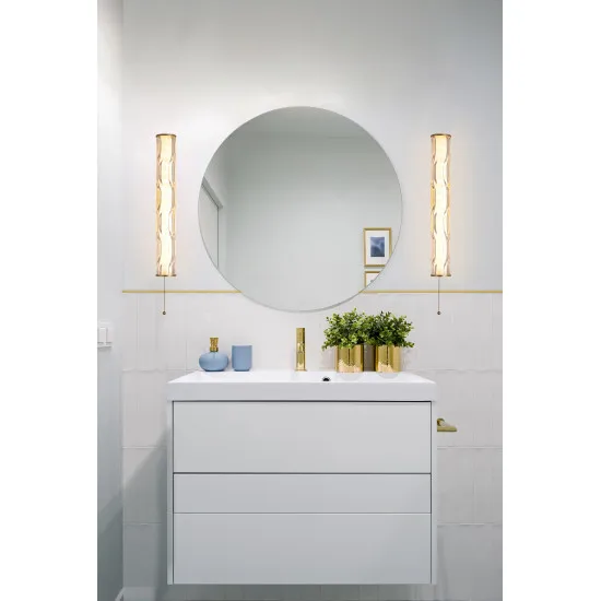 Searchlight Vibrate arany fürdőszobai LED fali lámpa (SL-66311-1GO) LED 1 izzós IP44