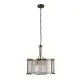 Searchlight Victoria bronz-átlátszó kristály függesztett lámpa (SL-8295-5AB) E27 5 izzós IP20