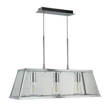 Searchlight Voyager króm függesztett lámpa (SL-4613-3CC) E27 3 izzós IP20