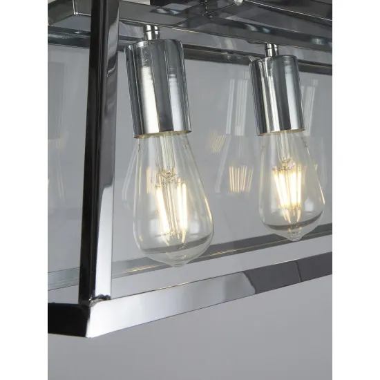 Searchlight VOYAGER króm függesztett lámpa (SL-4614-5CC) E27 5 izzós