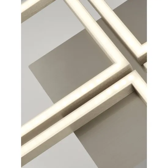 Searchlight Wall Art ezüst LED fali lámpa (SL-2914SS) LED 1 izzós IP20