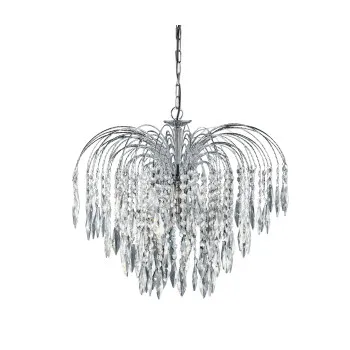 Searchlight Waterfall króm csillár (SL-4175-5) E14 5 izzós IP20