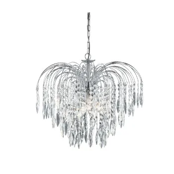 Searchlight Waterfall króm csillár (SL-4175-5) E14 5 izzós IP20