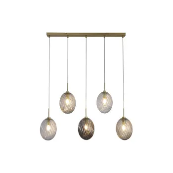 Searchlight Whirl sárgaréz függesztett lámpa (SL-24141-5SB) E14 5 izzós IP20