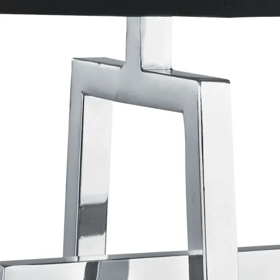 Searchlight York króm-fekete asztali lámpa (SL-1533CC-1) E27 1 izzós IP20