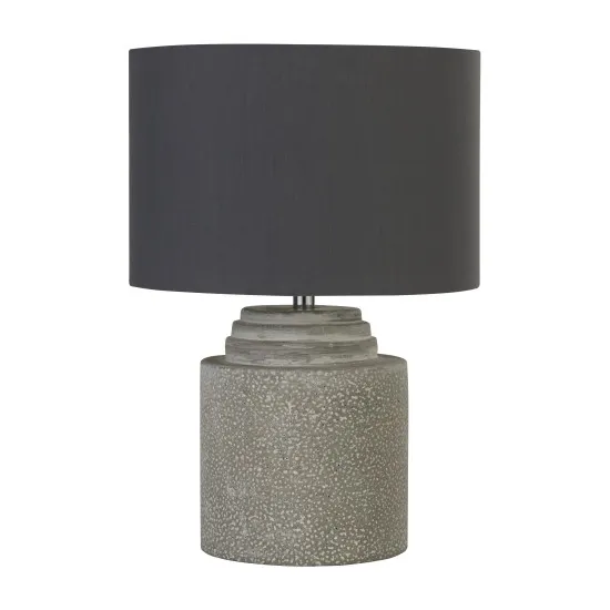 Searchlight Zara szürke asztali lámpa (SL-9260GY) E14 1 izzós IP20