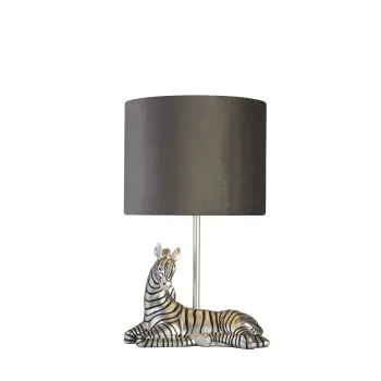 Searchlight Zebra ezüst asztali lámpa (SL-60941) E27 1 izzós IP20