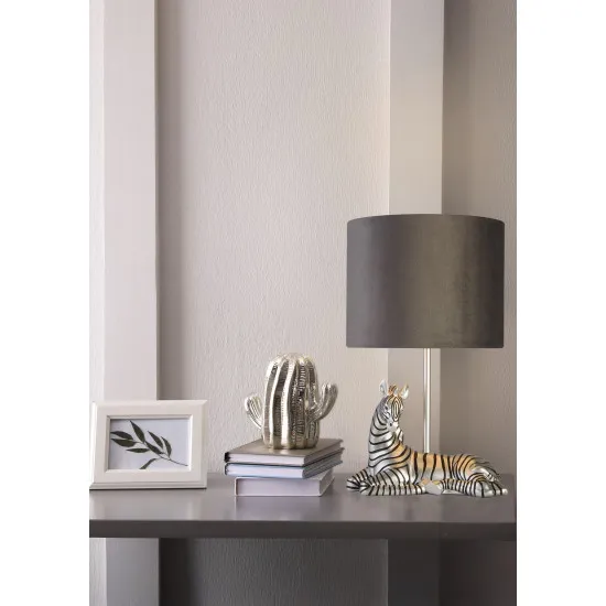 Searchlight Zebra ezüst asztali lámpa (SL-60941) E27 1 izzós IP20