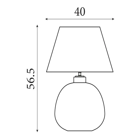 Searchlight Zenith zöld-bézs asztali lámpa (SL-44651GR) E27 1 izzós IP20