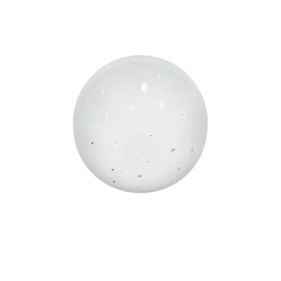 Trio Achat fehér fürdőszobai LED mennyezeti lámpa (TRI-R62735000) LED 1 izzós IP44