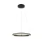 Trio Amador matt fekete LED függesztett lámpa (TRI-331010132) LED 1 izzós IP20