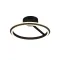 Trio Amador matt fekete LED mennyezeti lámpa (TRI-635510132) LED 1 izzós IP20