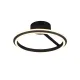 Trio Amador matt fekete LED mennyezeti lámpa (TRI-635510132) LED 1 izzós IP20