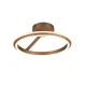 Trio Amador kávébarna LED mennyezeti lámpa (TRI-635510165) LED 1 izzós IP20