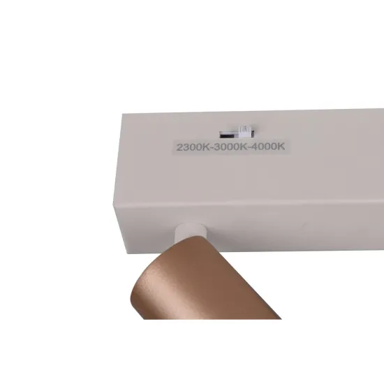 Trio Ambala barna LED mennyezeti spotlámpa (TRI-849210165) LED 1 izzós IP20