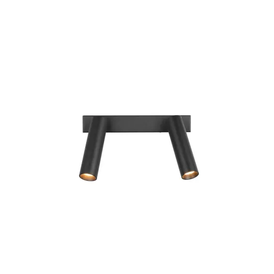 Trio Ambala fekete LED mennyezeti spotlámpa (TRI-849210232) LED 2 izzós IP20