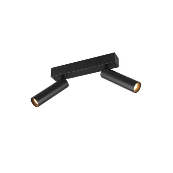 Trio Ambala fekete LED mennyezeti spotlámpa (TRI-849210232) LED 2 izzós IP20