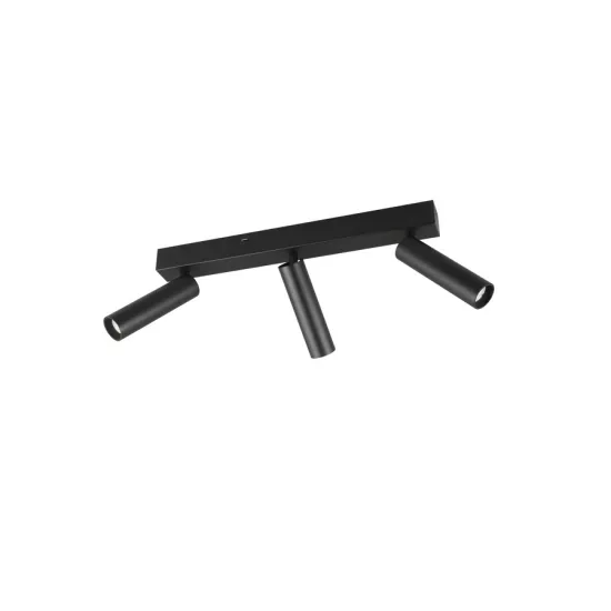 Trio Ambala fekete LED mennyezeti spotlámpa (TRI-849210332) LED 3 izzós IP20